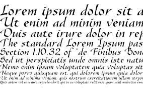 Example font Vodevile #1